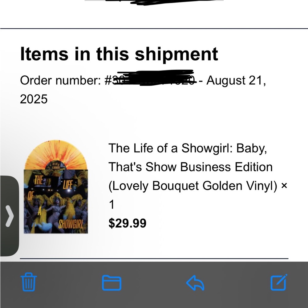 LOAS: Baby, That's Show Business (Lovely Bouquet Golden Vinyl)